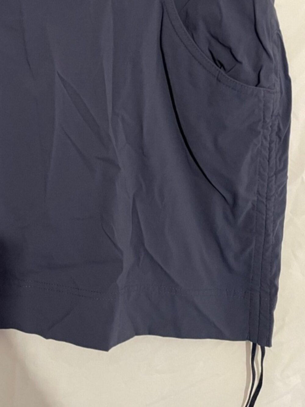 Skort with Side Drawstrings - Picture 2 of 2